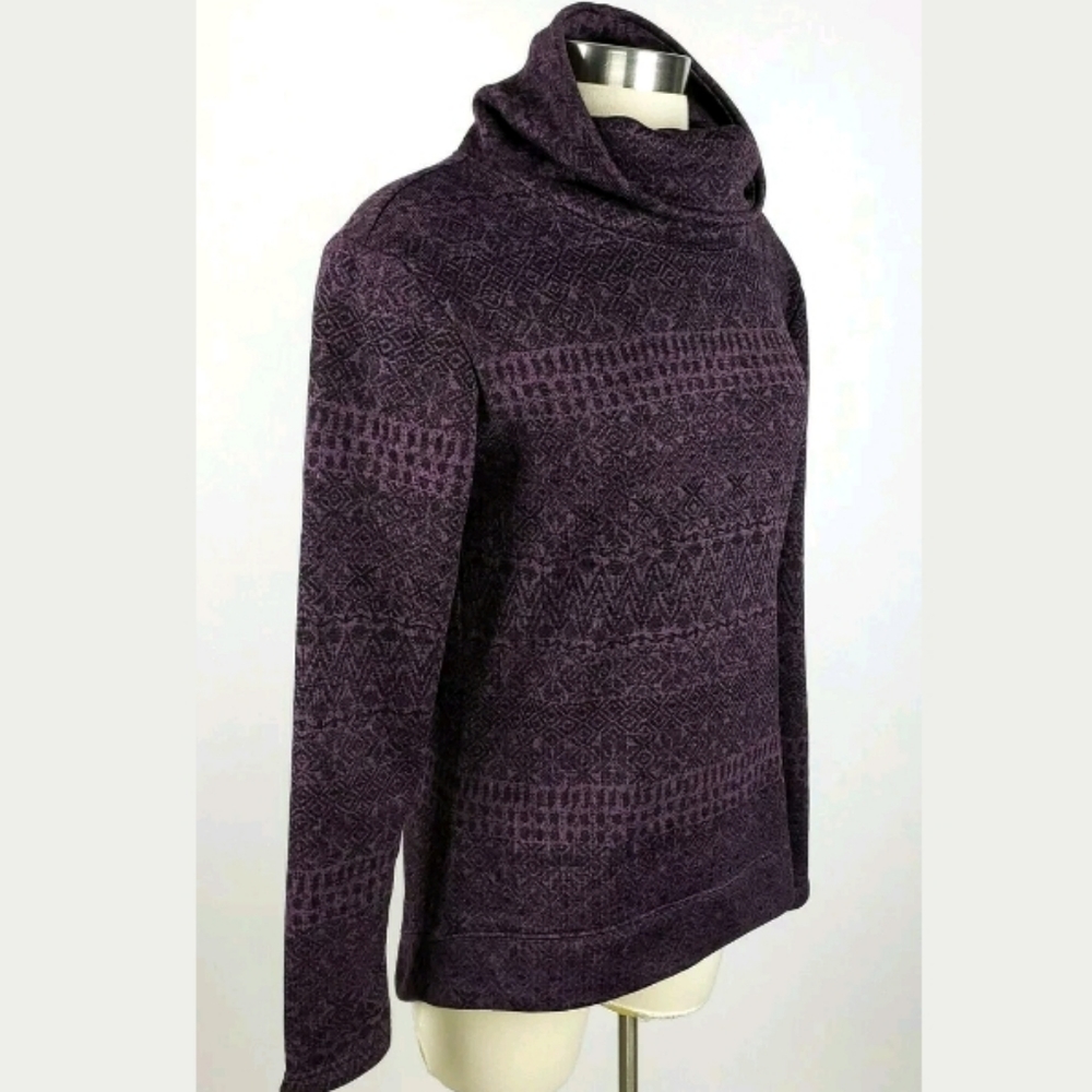Columbia Purple Funnel Neck Pull Over Sweater NWOT - Picture 4 of 8